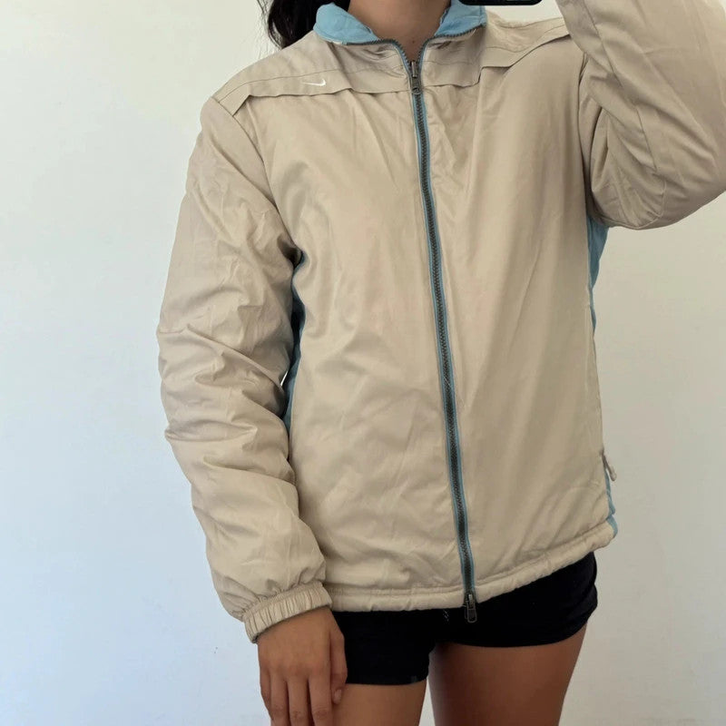 nike vintage reversible sporty puffer jacket