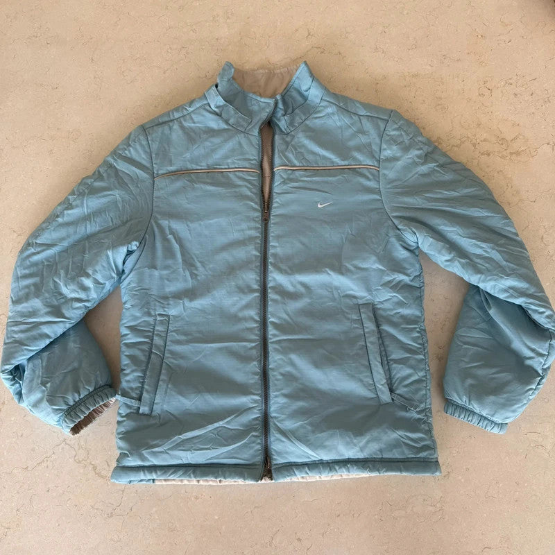 nike vintage reversible sporty puffer jacket