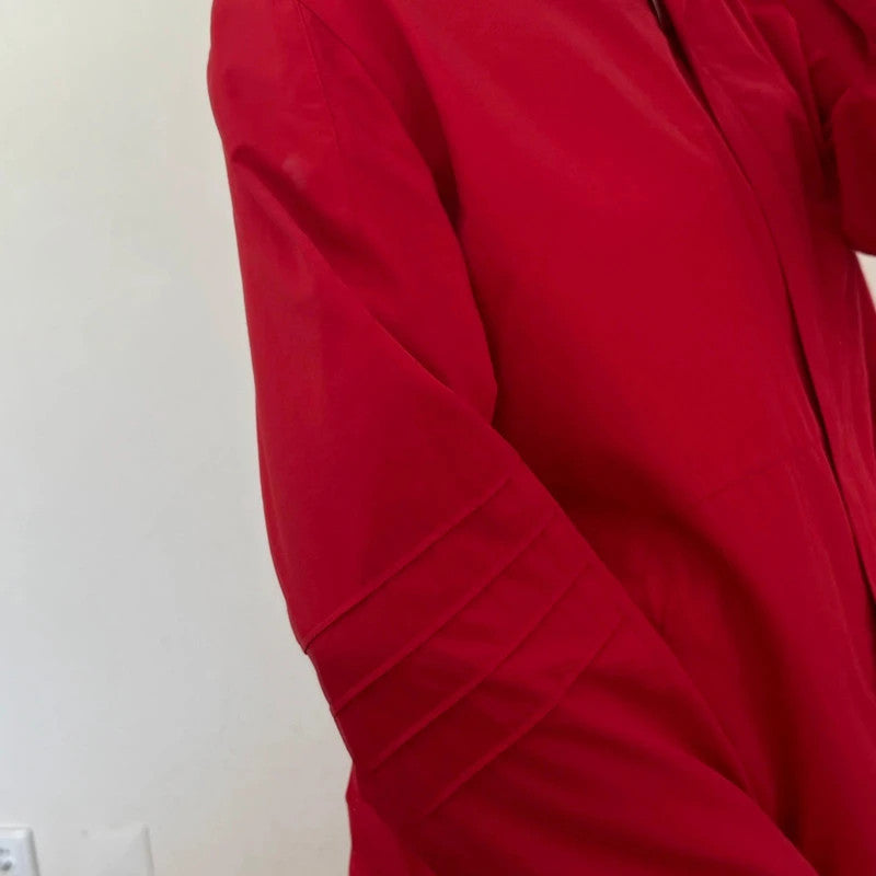 vintage windbreaker boxy collar jacket