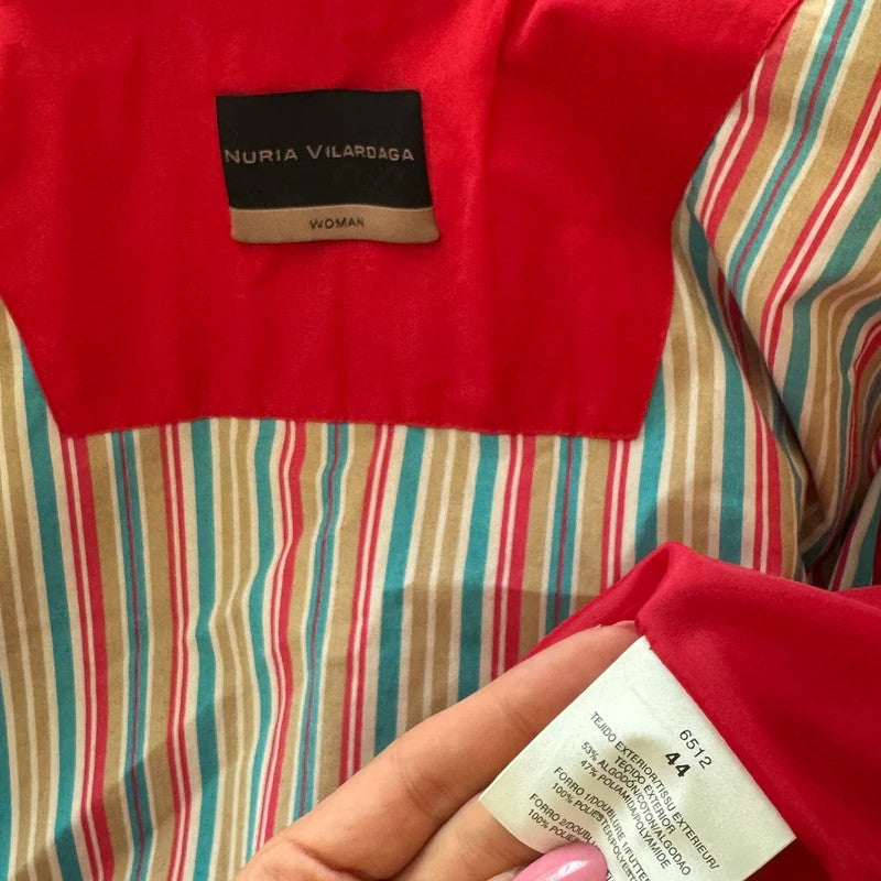 vintage windbreaker boxy collar jacket