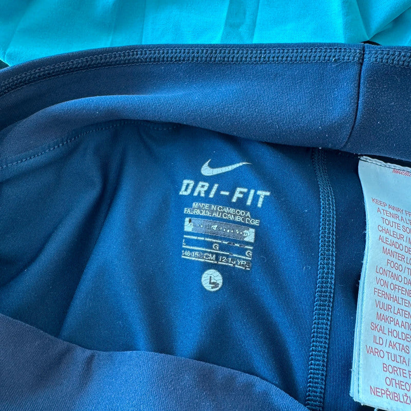 nike athletic sporty pleated mini tennis skirt