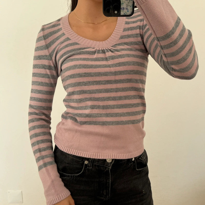 striped sweater