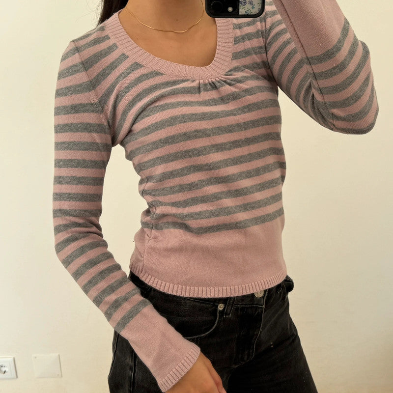 striped sweater