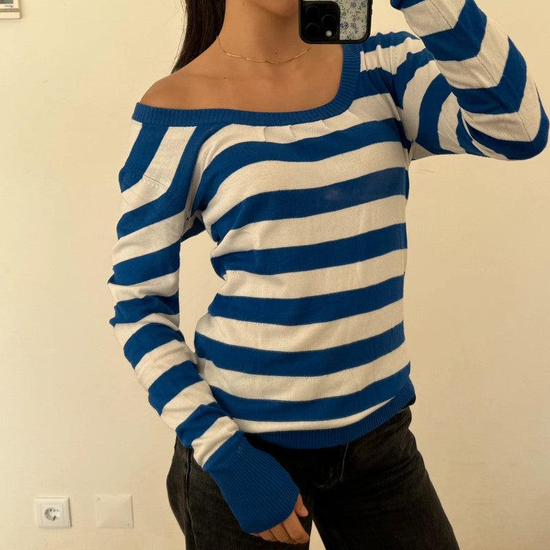 striped sweater