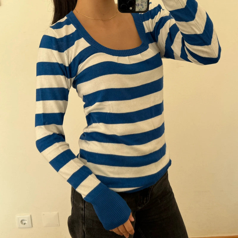 striped sweater