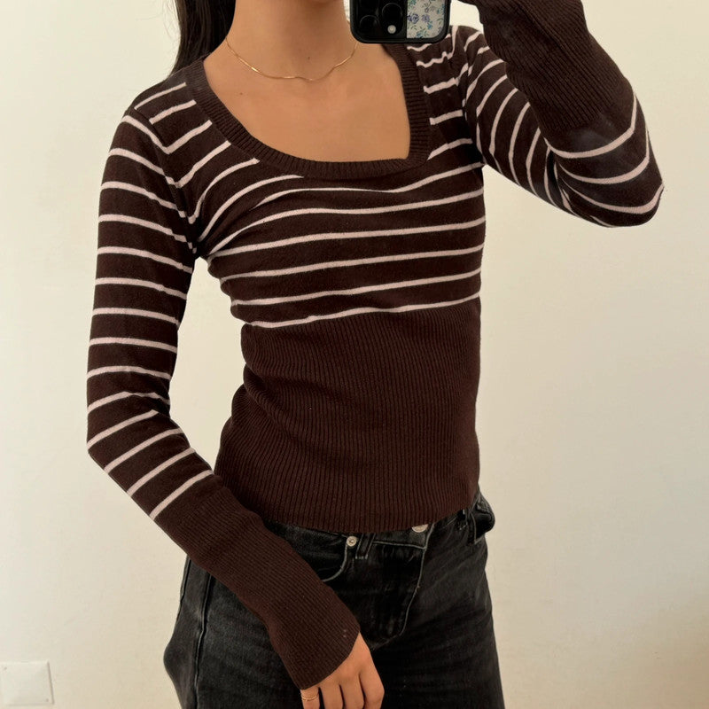 striped sweater
