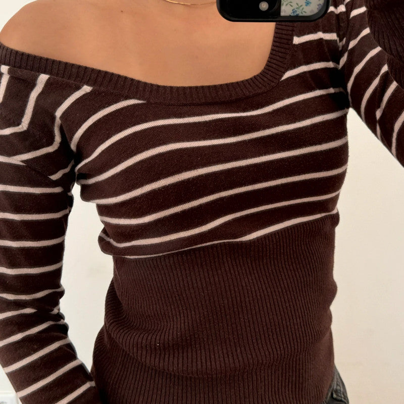 striped sweater